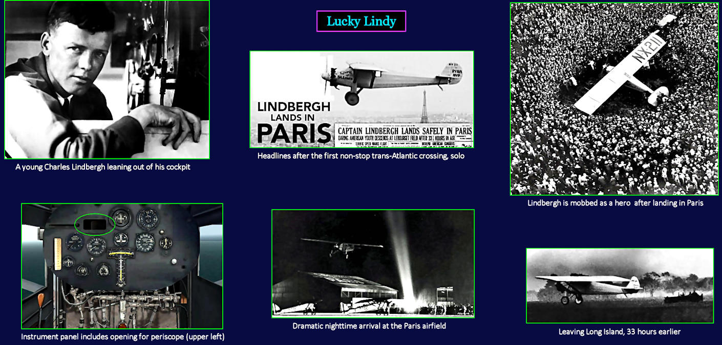 Lindbergh in Paris, 1927